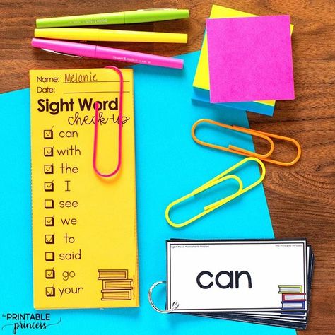 Are you looking for some hands-on DIY ideas for teaching sight words? Check out this post and be sure to grab this free EDITABLE sight word check-up assessment while you're there. Link in profile: https://www.theprintableprincess.com/fun-sight-word-activities/ Sight Word Activities For Kindergarten, Word Activities For Kindergarten, Sight Word Centers, Writing Sight Words, Printable Princess, Morning Tubs, Teaching Sight Words, Learning Sight Words, Kindergarten Rocks