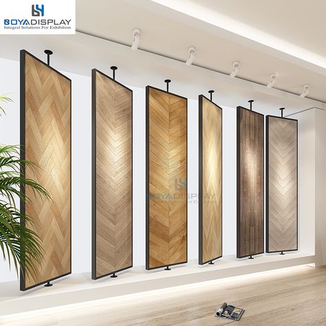 we are tile/floor sample display rack manufacturer for 15 years,website:www.boyadisplays.com email:info@boyadisplay.com welcome to consult Floor Showroom, Sample Display, Interactive Display, Door Displays, Wood Sample, Wooden Floor, Natural Wood Finish, Display Rack, Retail Space