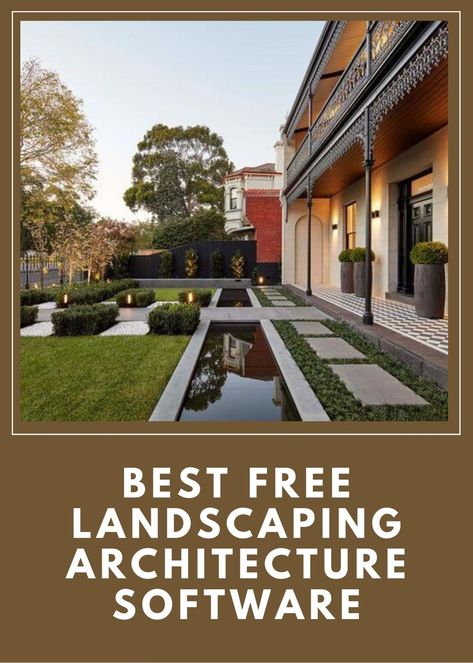 Landscaping is a process that enhances the aesthetics of the exterior of a building. Landscaping can be done by adding plants as green architecture is very important, changing the terrain, or constructing structures such as fences and patios. Here is the list of Best Free Landscaping Software...... Free Landscape Design Software, Architecture Software, Free Landscape Design, Landscape Design Software, Landscaping Architecture, Landscaping Software, City Planning, Green Architecture, Cool Landscapes