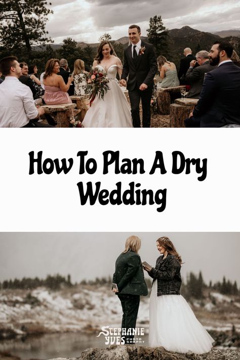 colorado wedding photographer- how to plan a dry wedding Dry Wedding, Vintage Italian Wedding, Memory Table Wedding, Sage Green Wedding, Small Intimate Wedding, Nontraditional Wedding, Denver Wedding, Western Wedding, Forest Wedding