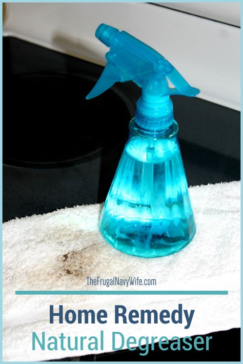 Homemade Degreaser, Natural Degreaser, Degreaser Cleaner, Homemade Cleaners, Homemade Cleaning, Cleaner Recipes, Diy Cleaning Hacks, Cleaning Motivation, Homemade Cleaning Products