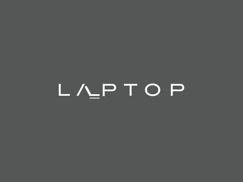 Laptop Logo ! by Mizan on Dribbble Laptop Logo Design, Laptop Logo, Profile Logo, Phone Logo, Laptop Shop, Communication Design, Minimal Logo, Minimalist Logo, Portfolio Design