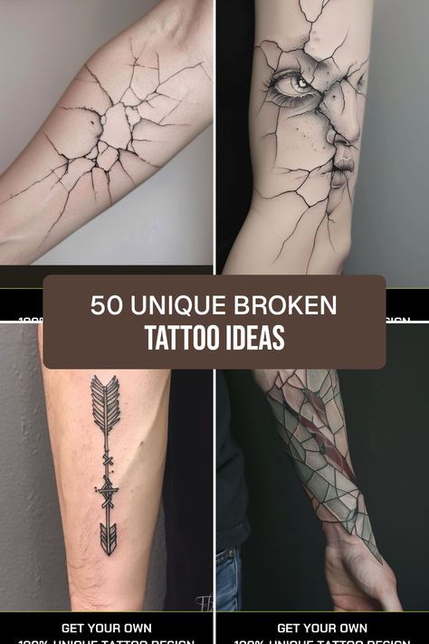 Broken Glass Tatoos Ideas, Cracked Glass Tattoo, Beautifully Broken Tats, Shattered Tattoo, Broken Tatoos Ideas, Cracks Tattoo, Shattered Glass Tattoo, Cracked Tattoo, Glass Tattoo Design