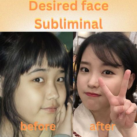 Desired face Subliminal result with super affective affirmation. Desired Face Subliminal Before And After, Manifest Desired Face, Desired Face Results, Face Subliminal Results, Ideal Face Subliminal, Desired Face Subliminal, Beauty Subliminal Results, Desired Face Affirmations, Subliminal Results Before And After