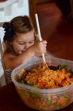 Cold Taco Salad - Cooking with Kids Kid Salad, Cold Taco Salad, Taco Salad With Doritos, Salad With Doritos, Classic Salads, Taco Supreme, Frito Taco Salad, Dorito Taco Salad, Dorito Taco Salad Recipe