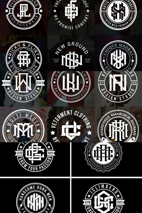 I will do initial letters monogram and urban streetwear clothing brand logo Football Logo Ideas, Freelance Translator, Streetwear Logo, Clothing Brand Logo, How To Tie Shoes, Web Design Tools, Streetwear Clothing Brand, Clothing Brand Logos, Freelance Web Design