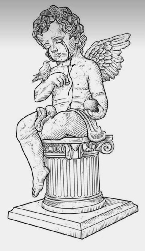 Cherubim Angels Tattoo, Brother And Sister Tattoos, Brother And Sister Tattoo Ideas, Sister Tattoo Ideas, Cherub Tattoo, Wrist Tattoo Designs, Wrist Tattoo Ideas, Tattoo Outline Drawing, Sister Tattoo