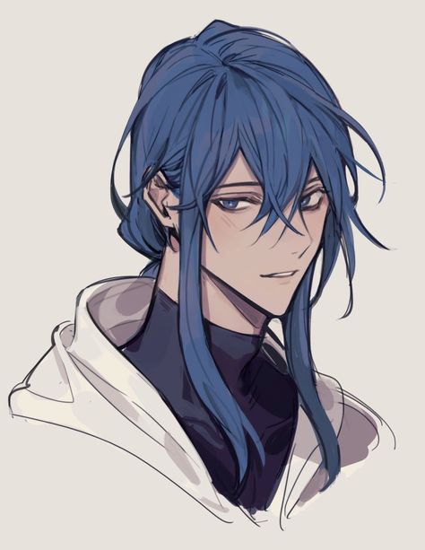 Anime Hairstyles Male, 얼굴 드로잉, Cool Anime Guys, Guy Drawing, Anime Hair, Digital Art Anime, Anime Drawings Tutorials, Character Design Male, 영감을 주는 캐릭터