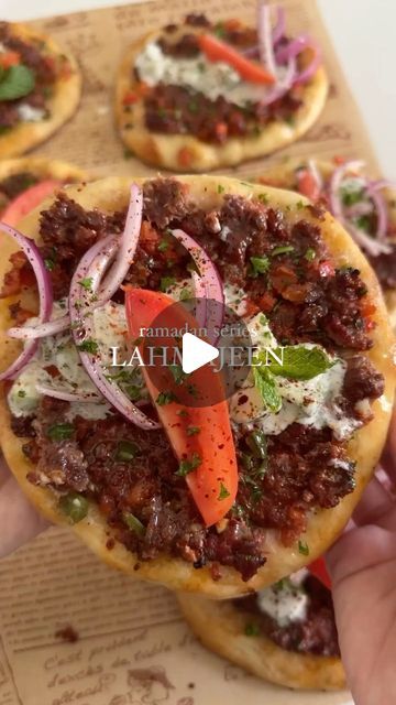 86K likes, 442 comments - moribyan on March 2, 2023: "It’s DAY 2 of 30 of the Ramadan Recipe Series and we’re making Lahmajeen! Recipe up on the bl..." Iftar Ideas, Iftar Food, Ramadan Recipes Iftar, Ramadan Recipe, Meat Pie, Ramadan Recipes, Pizza Recipe, Iftar, Ramadan