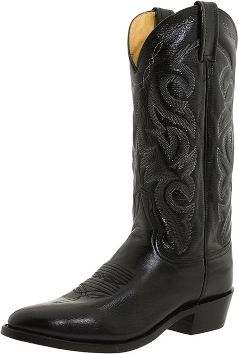 Dan Post Men's Milwaukee 13' Western Boot -- Special boots just for you. See it now! : Men's boots Black Western Boots, Boots Mid Calf, Dan Post Boots, Dan Post, Leather Western Boots, Rounded Toe Boots, Leather Cowboy Boots, Western Boot, Comfortable Boots