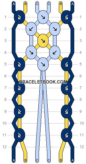 Flower Chain Bracelet Pattern, Bracelet Patterns Daisy Chain, Friendship Bracelets Daisy Chain, Bracelets Templates, Daisy Friendship Bracelet Pattern, Beginner Friendship Bracelet Patterns, Daisy Chain Bracelet Pattern, Daisy Bracelet Pattern, Daisy Chain Friendship Bracelet