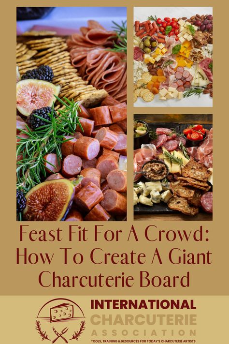 Go big with a giant charcuterie board! 🧀🥖 Perfect for parties and gatherings, these ideas will help you create an impressive spread that everyone will love. Check out our latest article for inspiration! #GiantCharcuterie #PartyIdeas #Entertaining #FoodInspiration #CharcuterieBoard Charcuterie Board For Large Group, Charcuterie Board For Big Party, Charcuterie Board For Large Crowd, Diy Giant Charcuterie Board, How To Make A Big Charcuterie Board, Big Charcuterie Board Ideas, Charcuterie Board Big, Large Charcuterie Board Ideas, Giant Charcuterie Board