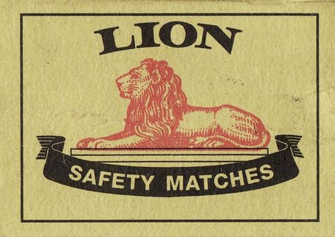 Lion-vuurhoutjies Bicycle Paint Job, African Tattoo, Beautiful Branding, Safety Matches, Laser Art, Line Art Tattoos, Book Labels, Old Signs, A Lion