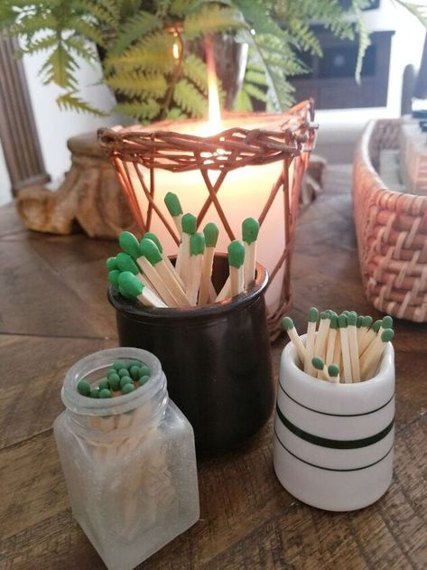 Diy Match Stick Holder, Diy Match Holder, Thrifted Candles, Diy Candle Tray, Match Stick Holder, Thrifting Ideas, Match Holder, Pick Holder, Plates Diy