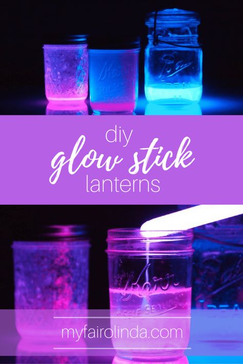 Garden Party Decorations Diy, Glow Jar, Halloween Outdoors, Glow Stick Jars, Glow Stick Wedding, Lanterns Diy, Backyard Party Decorations, Kids Budget, Glow Jars