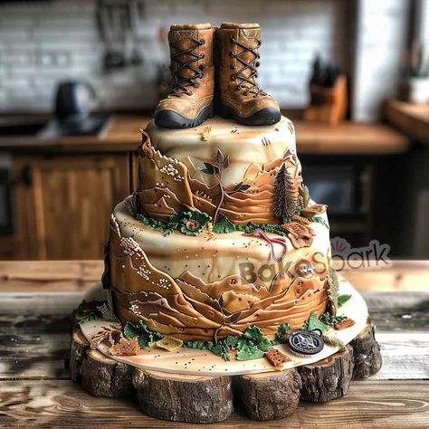 Grooms Cake Country, Grooms Cake Ideas, Groomsman Cake, Cake Design For Men, Hunting Cake, Cake Design Ideas, Aged Whiskey, Cake Craft, Cakes For Men