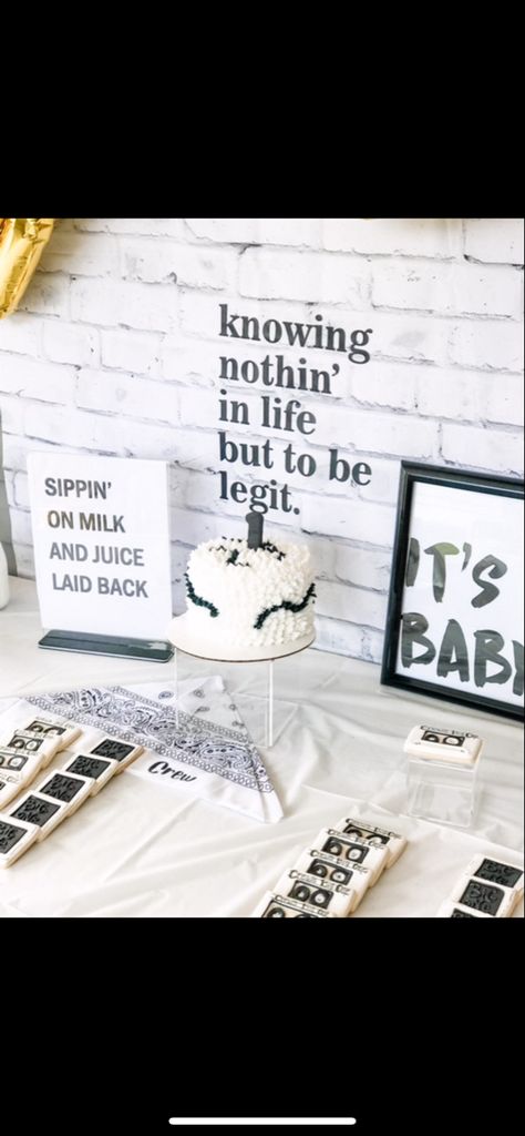 Biggie Smalls Second Birthday Party, Biggie Smalls 1st Birthday Party, Biggie Themed First Birthday, Biggie First Birthday Party, Biggie Smalls Birthday Party, Biggie Smalls First Birthday Party, Biggie Smalls Birthday, Notorious Big One Birthday, Big One Birthday Party