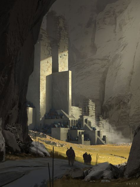 ArtStation - Nordic Fort, Daniel Gstir Environment Painting, Location Inspiration, Fantasy City, Fantasy Castle, Fantasy Setting, Fantasy Places, Fantasy Art Landscapes, Fantasy Concept Art, High Fantasy