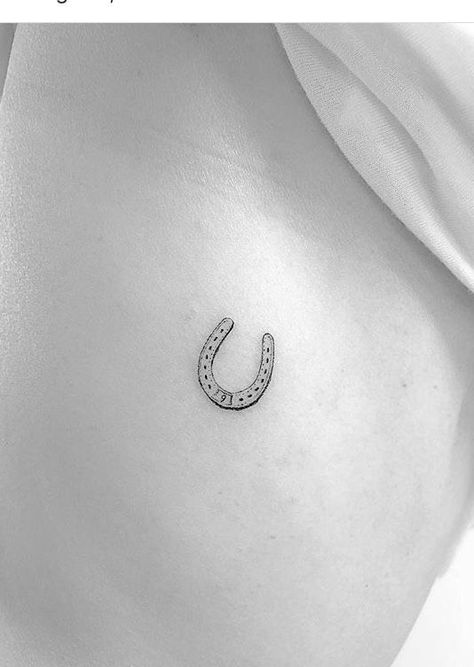 Mini Horse Shoe Tattoo, Horse Small Tattoo, Fine Line Horseshoe Tattoo, Simple Horseshoe Tattoo, Tiny Horseshoe Tattoo, Small Horseshoe Tattoo, Tattoos Country, Equine Tattoo, Small Horse Tattoo