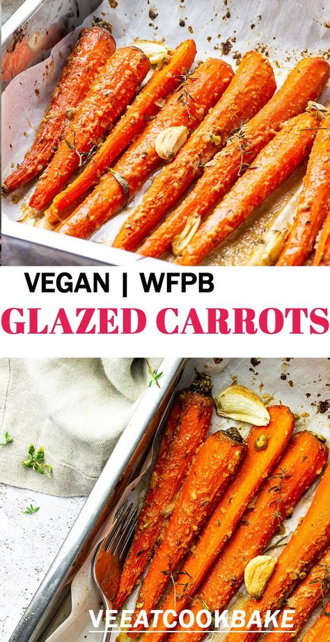 Vegan Thanksgiving Sides, Vegan Thanksgiving Dinner, Vegan Christmas Dinner, Maple Glazed Carrots, Fall Vegan Recipes, Vegan Holiday Recipes, Vegan Christmas Recipes, Vegan Thanksgiving Recipes, Vegan Side Dishes