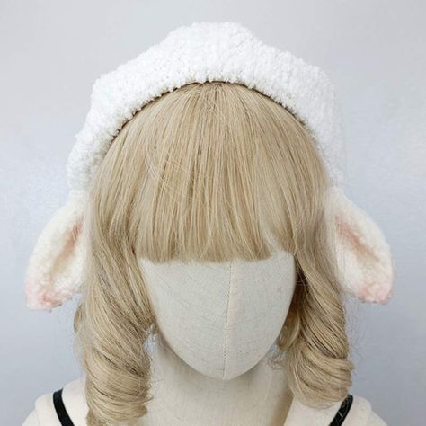 Cute Sheep Ears Woolen Lolita Beret Elevate your style with our Cute Sheep Ears Woolen Lolita Beret. This elegant beret is made with soft wool for a cozy feel, while the cute sheep ears add a playful touch. Perfect for adding a touch of charm to any outfit. Sheep Ears, Kawaii Swimsuit, Dark Academia Clothing, Anime Lingerie, Aesthetic Dark Academia, Seasons Winter, Pink Coffee, Cottagecore Fashion, Cute Sheep