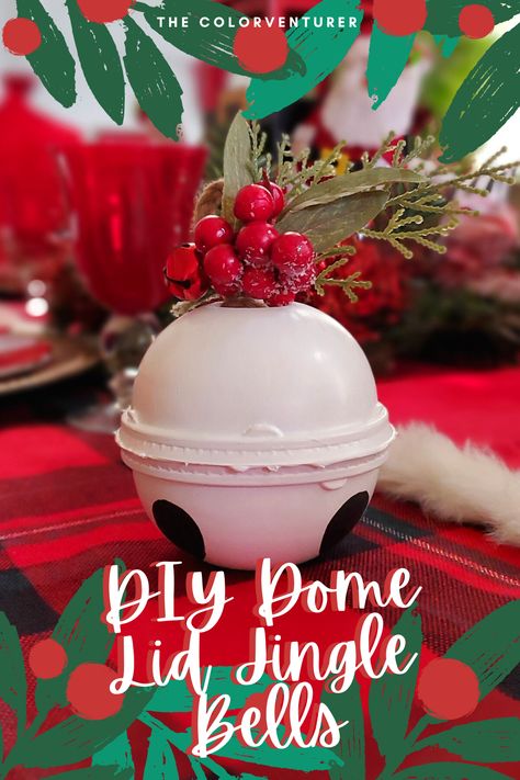 To celebrate the magic of Christmas, let's make Jingle Bells out of plastic dome lids! 

This craft is perfect to reuse dome lids from your coffee drinks/smoothies, and it even makes for an adorable sleigh bell recreation from "The Polar Express." 

Learn how to make you own DIY Dome Lid Jingle Bells on my blog! Christmas Bells Diy, Christmas Jingle Bells, Favorite Christmas Songs, Merry Christmas Gift, Christmas Jingles, Merry Christmas Gifts, Old Christmas, Random Ideas, Christmas Goodies