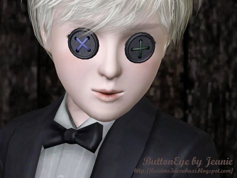 Ts3 Cc, Button Eyes, M F, Sims 4 Cc Finds, Sims 4 Cc, Altered Books, Coraline, Sims 3, Round Sunglass Women