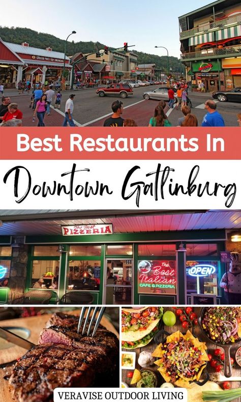 If you’re looking for a great place to eat while visiting Gatlinburg, then head downtown! From steakhouses and barbecue joints to seafood and Italian eateries, you’ll have plenty of options. Here are some of the best restaurants in downtown Gatlinburg. The post Best Restaurants In Downtown Gatlinburg appeared first on VeraVise Outdoor Living. Best Gatlinburg Restaurants, Best Restaurant In Gatlinburg, Gatlinburg Restaurants With A View, Gatlinburg Tn Restaurants, Gatlinburg Tennessee Where To Eat, Restaurants Gatlinburg Tn, Best Restaurants Gatlinburg Tn, Food In Gatlinburg Tn, Gatlinburg Tennessee Places To Eat