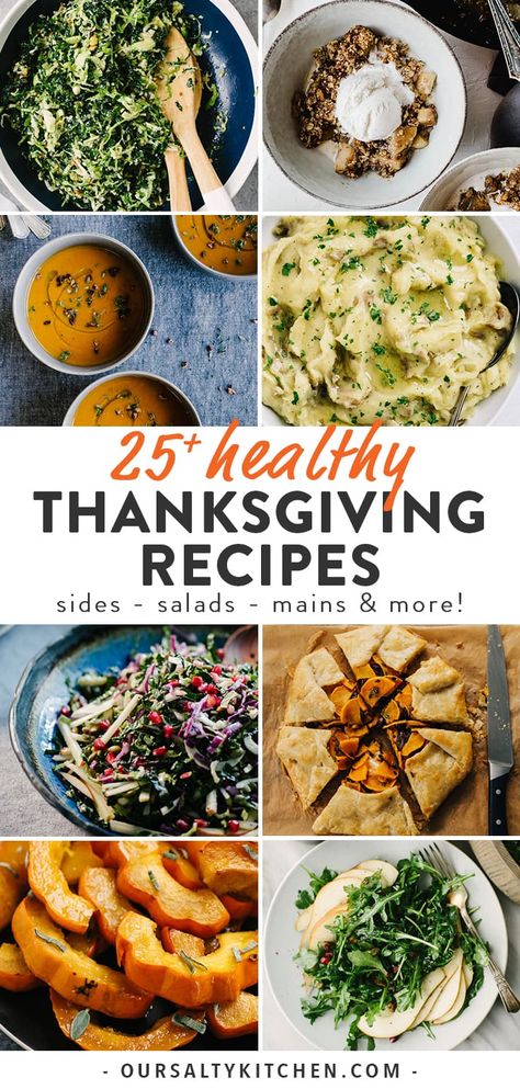 Healthy Thanksgiving Recipes Sides, Whole Foods Thanksgiving, Healthy Thanksgiving Dinner, 21 Day Fix Desserts, Healthy Thanksgiving Desserts, Healthy Thanksgiving Sides, Thanksgiving Salad Recipes, Paleo Thanksgiving, Thanksgiving Salad