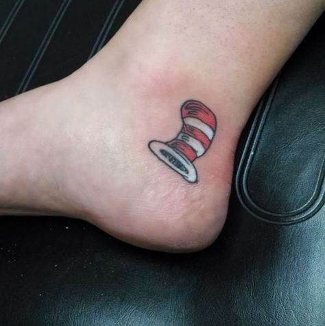 They'll never leave us, those favourite childhood books of ours. Cat In The Hat Tattoo, Eeyore Tattoo, Cinderella Tattoo, Harry Potter Quotes Tattoo, Hogwarts Tattoo, Little Prince Tattoo, Front Shoulder Tattoos, Alice And Wonderland Tattoos, Hat Tattoo