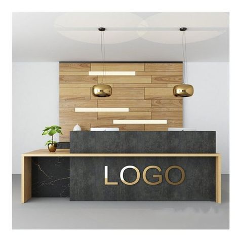 Modern Reception Counter, Office Reception Table Design, Modern Reception Desk Design, Office Counter Design, Reception Counter Design, Front Desk Design, Restaurant Reception, Office Reception Desk, Office Reception Design