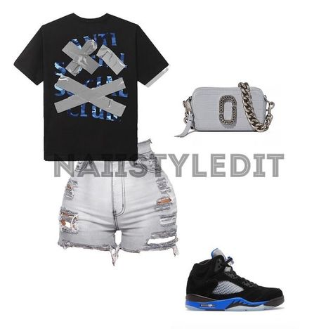 Outfits With Jordan 5s, What The 5s Outfit Jordan, Racer Blue 5s Outfit Men, Blue 3s Outfit, Outfits With Racer Blue 3s, Retro Jordan Outfits Womens, Racer Blue 3s Outfit, Racer Blue 5s Outfit, Jordan 5 Racer Blue Outfit