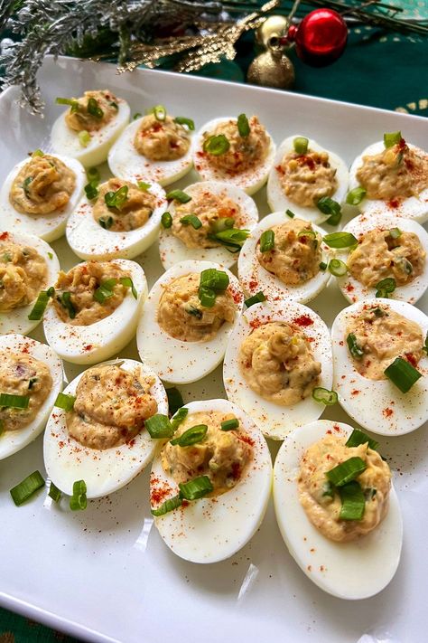 Canned Deviled Ham Recipes, Deviled Ham, Traditional Easter Recipes, Stuffed Eggs, Deviled Egg Salad, Healthy Egg Recipes, Ham And Eggs, Ham Salad, Food Appetizers