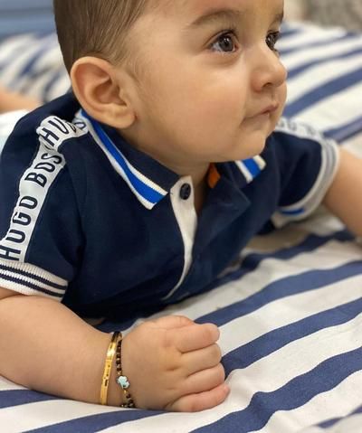 Baby Boy Jewelry Gold Indian, Baby Boy Jewelry, Baby Bracelet Gold, Baby Jewelry Gold, Kids Bangles, Kids Gold Jewelry, Baby Kleidung