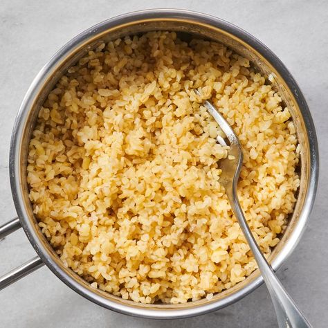 The Only Basic Bulgur Recipe You'll Ever Need Recipe Vegan Bulgur Wheat Recipes, Bulgar Wheat Recipes, Bulgar Recipes, Bulgur Wheat Recipes, Bulgur Recipes, Bulgar Wheat, Wheat Rice, Bulgur Wheat, Wheat Recipes