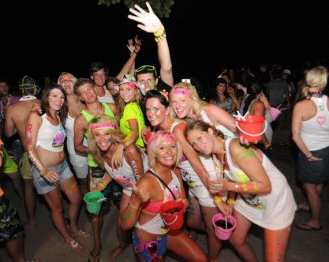 Kho Pangan, Thailand.  Full moon party held every full moon.  Island is near Kho Samui.  No vehicles allowed. Full Moon Party Outfit, Thailand Full Moon Party, Full Moon Party Thailand, Kho Samui, Thailand Outfit, Full Moon Party, Moon Party, Summer 24, Party Outfits