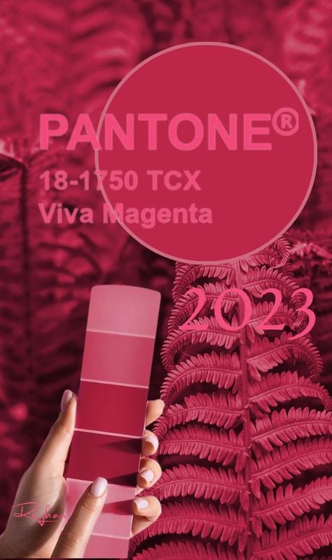 Magenta Pantone, Pallete Color, Pantone Color Of The Year, Palette Design, Viva Magenta, Color Pallete, Magenta Color, Birthday Party 21, Color Palette Design