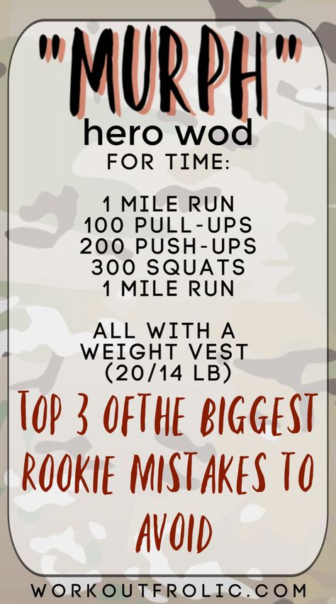 Murph Crossfit Workout, Murph Workout Variations, Murph Workout Crossfit, The Murph Workout, Murph Training Plan, Hero Workouts Crossfit, Crossfit Legs, Murph Challenge, Murph Workout