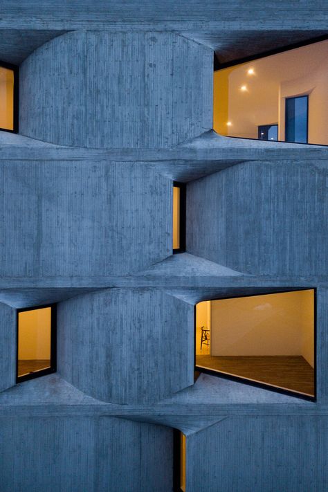 Young & Ayata and Michan Architecture: Residence in Mexico City | STYLEPARK Architecture Design Process, Window Architecture, Brutalism Architecture, Brutalist Buildings, Concrete Facade, Concrete Architecture, Stairs Architecture, Architecture Concept Drawings, Brutalist Architecture