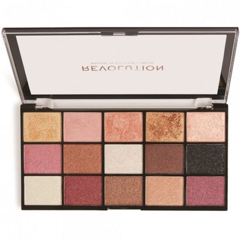 Revolution Beauty Re-Loaded Eyeshadow Palette - Affection $8 @ Priceline! Superstay Maybelline, Revolution Palette, Revolution Eyeshadow, Makeup Pigments, Makeup Revolution London, Fixing Spray, Makeup Eyeshadow Palette, Makeup To Buy, Shop Makeup