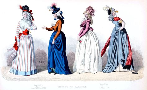 Fashion History of the French Republic. The fashions of the Directory. French Revolution Fashion, 1790s Fashion, French Costume, French Outfit, Masculine Style, 18th Century Fashion, French Culture, French Revolution, Fashion Plates