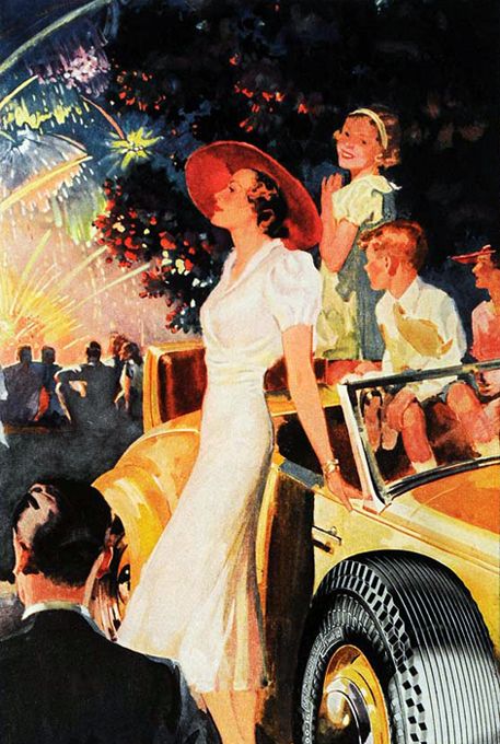 Vintage Holidays Vintage Fourth Of July, July Images, Patriotic Holidays, Vintage Americana, Vintage Studio, Vintage Life, Vintage Advertisement, Vintage Holiday, Vintage Summer