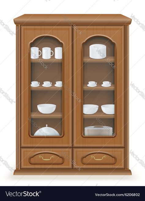 Cupboard Drawing, Brand Profile, Cartoon House, House Made, Kitchen Cupboards, Big Picture, Made Of Wood, Furniture Making, Cupboard