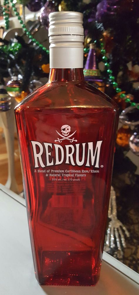 'REDRUM' rum in red bottle Red Rum, Drink Recipies, Bar Stuff, Caribbean Rum, Alcohol Drink Recipes, Liquor Bottles, Drink Recipes, Whiskey Bottle, Liquor