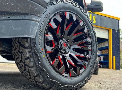 Fuel Off-Road on Instagram: "Fuel Quake D829 Gloss Black Milled Red finish 📸 @willys_tiresandwheels #fueloffroad #d829 #quake" Truck Rims, Effective Workout Routines, Rims And Tires, Workout Routines, Ram 1500, Gloss Black, Tires, Off Road, Nissan