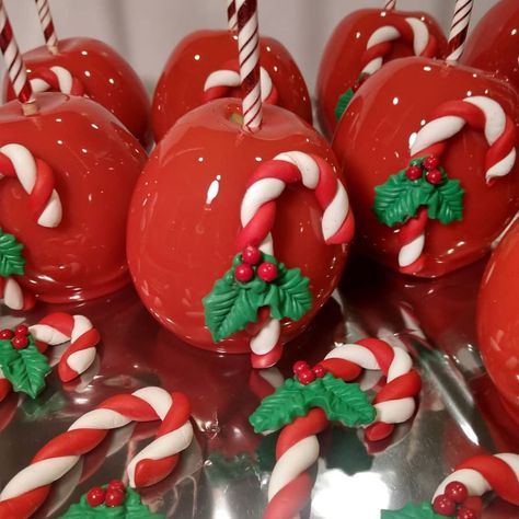 Christmas Candy Apples, Gourmet Candy Apples, Taffy Apple, Gourmet Caramel Apples, Candy Decorations Diy, Thanksgiving Candy, Candy Apple Recipe, Caramel Apples Recipe, Chocolate Covered Apples