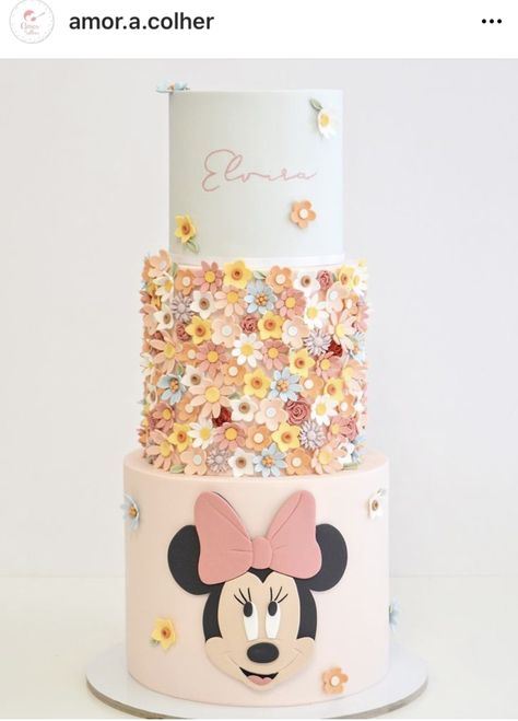 Γενέθλια Mickey Mouse, Twodles Birthday, Minnie Mouse Birthday Party Decorations, Minnie Mouse Birthday Decorations, Minnie Mouse Birthday Cakes, Disneyland Birthday, Bolo Minnie, Minnie Birthday Party, Minnie Cake