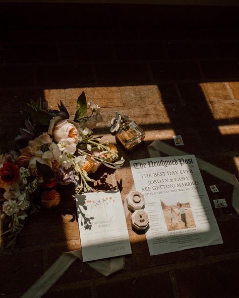 Flat Lay Ideas Wedding, Moody Wedding Flat Lay, Vintage Wedding Flat Lay, Fall Wedding Flatlay, Lay Flat Wedding Details, Wedding Details Flatlay, Flat Lay Wedding Details, Patagonia Elopement, Flat Lay Wedding Photography