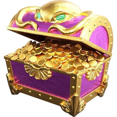 Chest with gold. Box Chest, Banner Background Images, Online Casino Bonus, Poster Background Design, Canva Design, Game Ui, Casino Bonus, Treasure Boxes, Treasure Chest