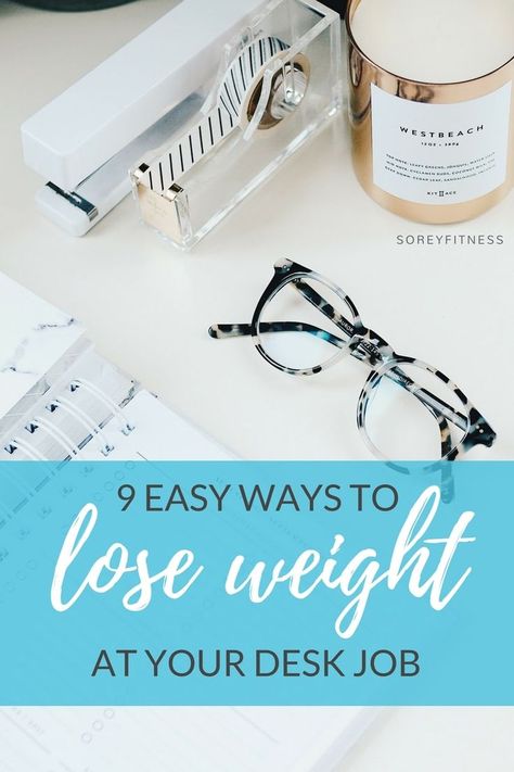 Lose weight at your desk job with these simple tips and tricks. You won't believe how easy they are to implement or the results you'll see in 1-2 weeks! Desk Job, Lose 50 Pounds, A Desk, Start Today, Lose Belly, Lose Belly Fat, Tips And Tricks, Diet, Desk